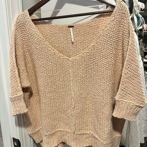 Free People Cozy Knit Women's Sweater - Cream